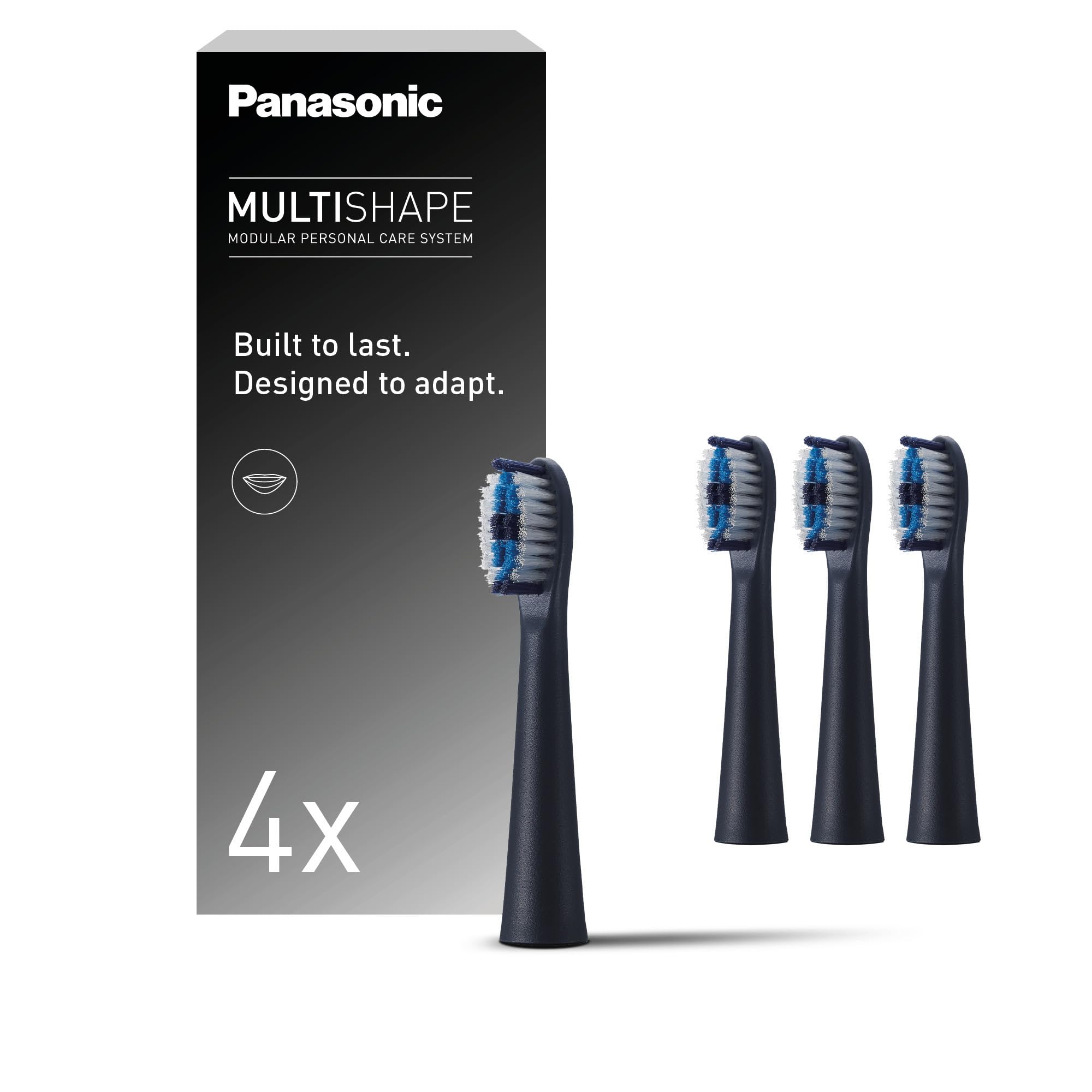 ER-​6CT01A - Set de tête pour brosse à dents électriques, compatible avec le système MULTISHAPE