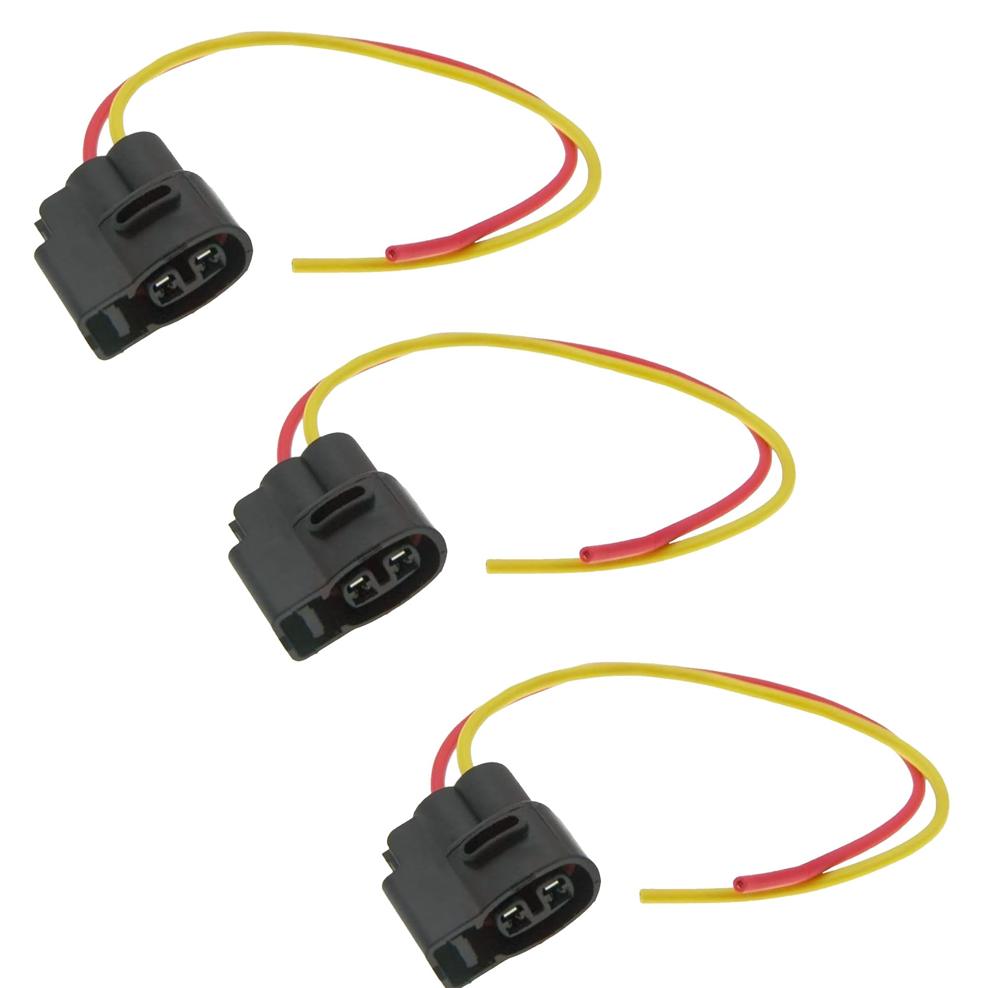 Partsline (Lot de 3) Connectique Bobine Allumage compatible avec Duster Sandero Kubistar Primastar Vivaro A Clio Espace Fluence Kangoo Laguna Modus Scénic Trafic II – 224333529R 8200154186