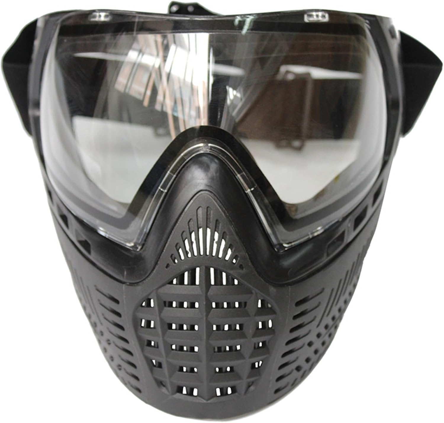 Tactical Training Helmet - Surf Mask for Outdoor Shooting, Fencing Protection with Anti-Fog, Anti-Scratch Lenses & Double Elastic Band