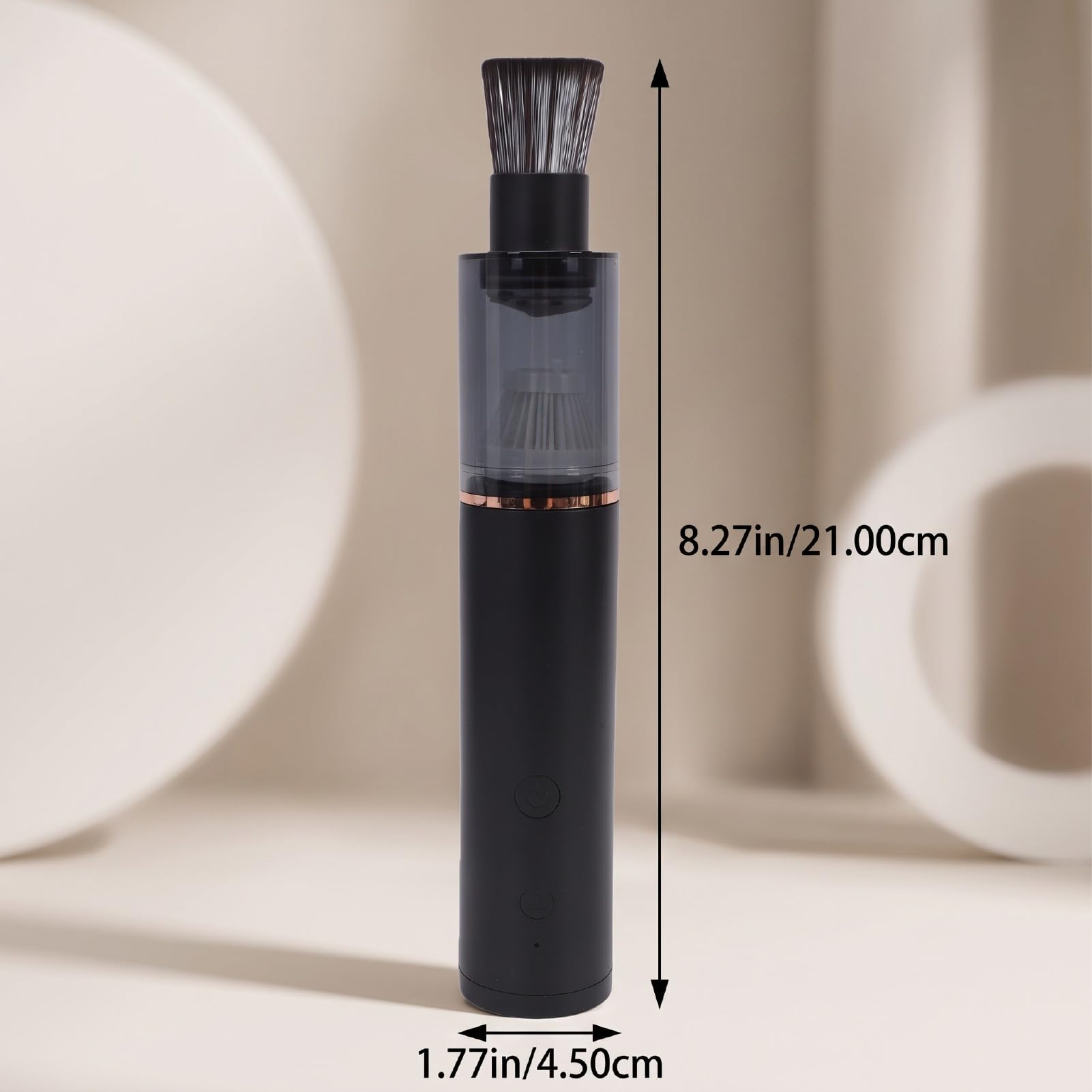 Fabater Macinacaffè Mini Aspirapolvere per Macchina da Caffè (BLACK)