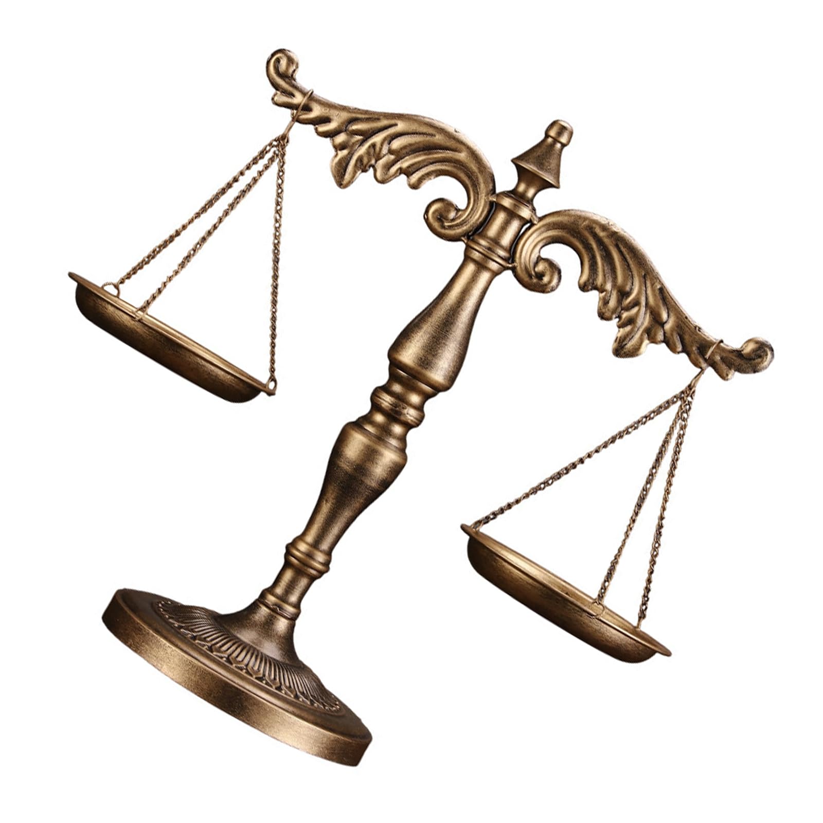 Balance à Double Plateau en Fer, pièce maîtresse artistique et décoration de la maison