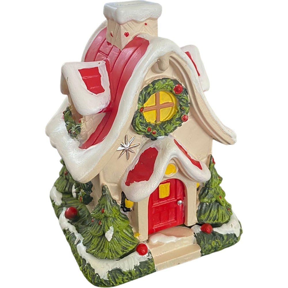 Brûleur d'encens cabane en rondins le cadeau déco de Noël idéal pour vos proches