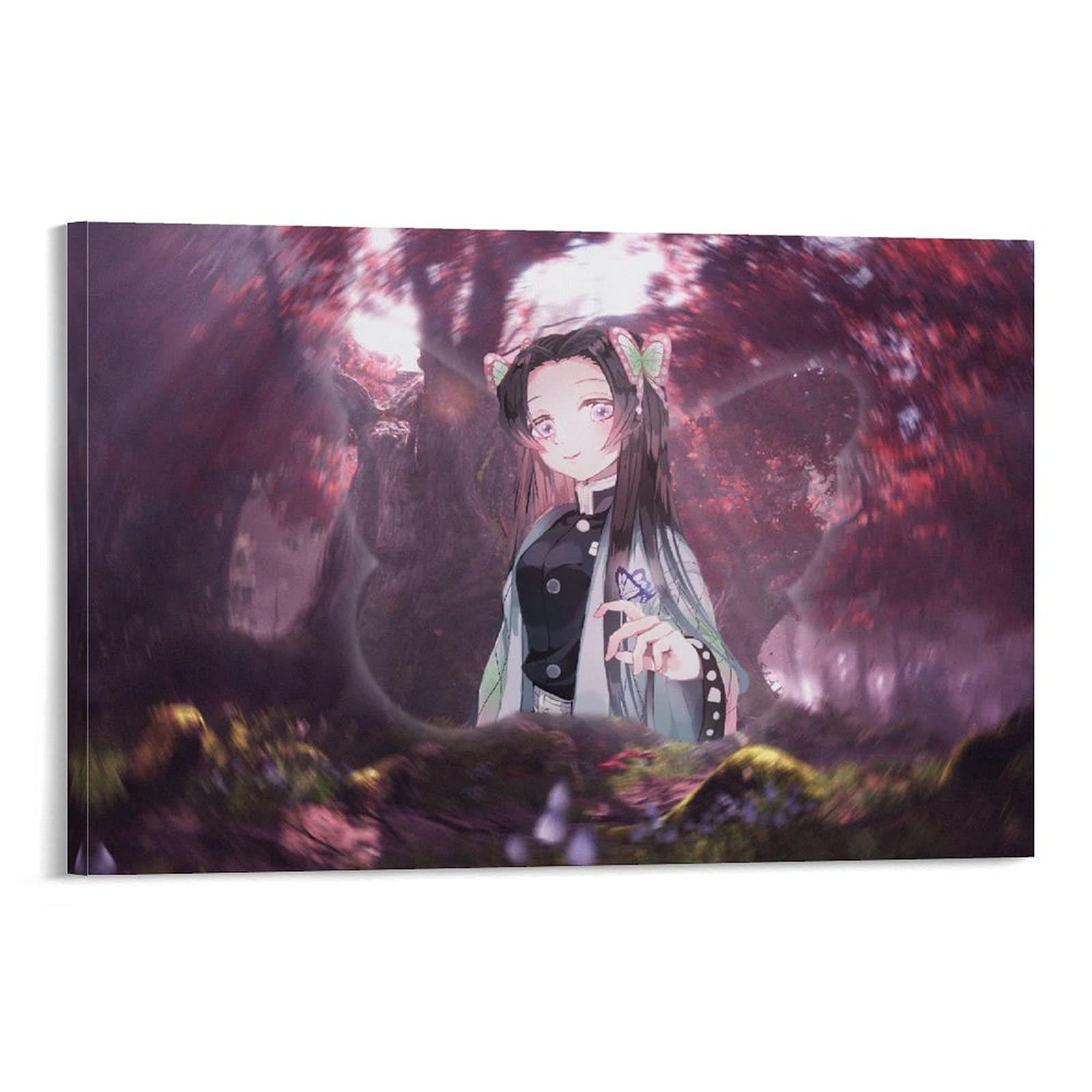HULUOBO Kochou Kanae Cute Girl Anime Art Demon Slayer Kimetsu No  display picture 1
