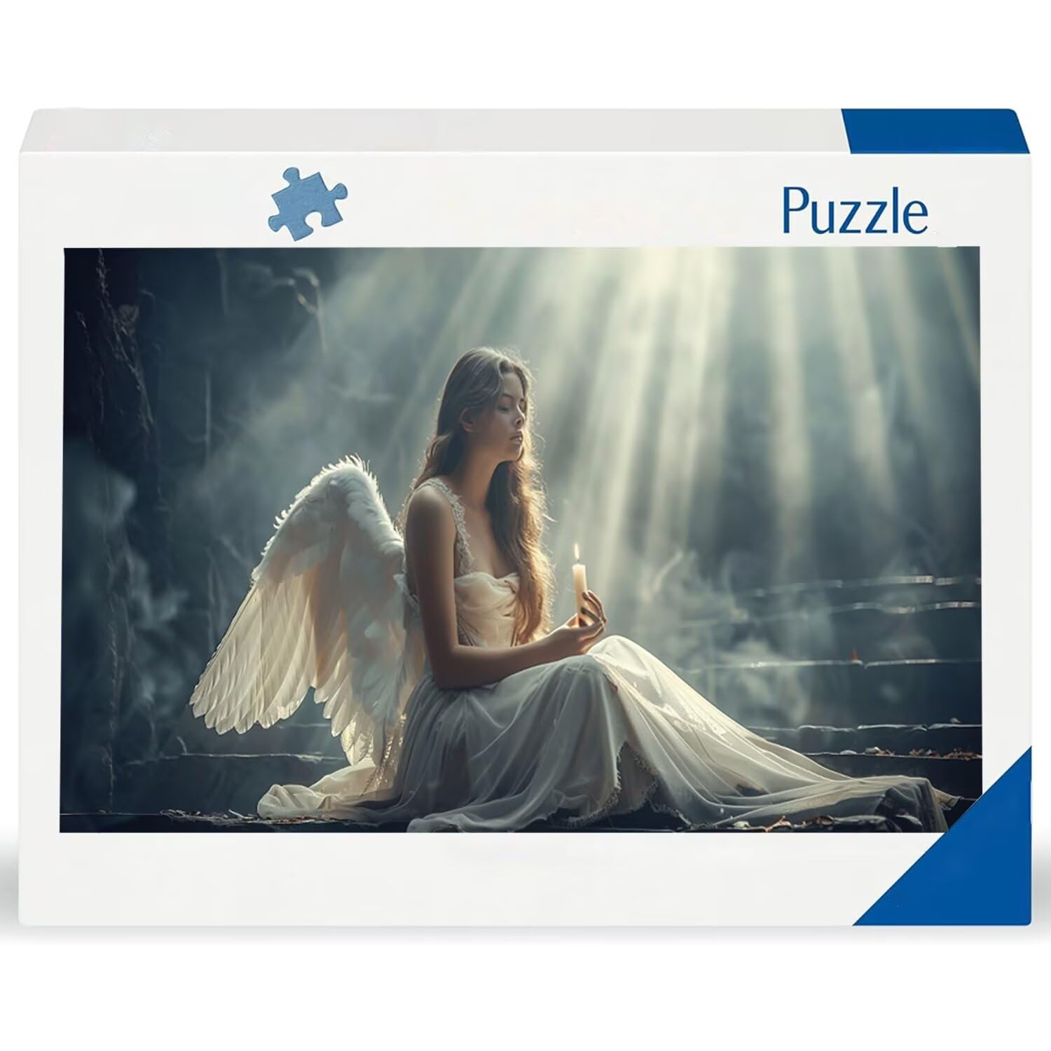 Skrzydło damskie - Puzzle 900 sztuk dla dorosłych - Puzzle DIY, kreatywna rozrywka, sztuka nowoczesna, klasyczne puzzle dla dorosłych i młodzieży w wieku 12 lat, pomysł na prezent dla mężczyzn i