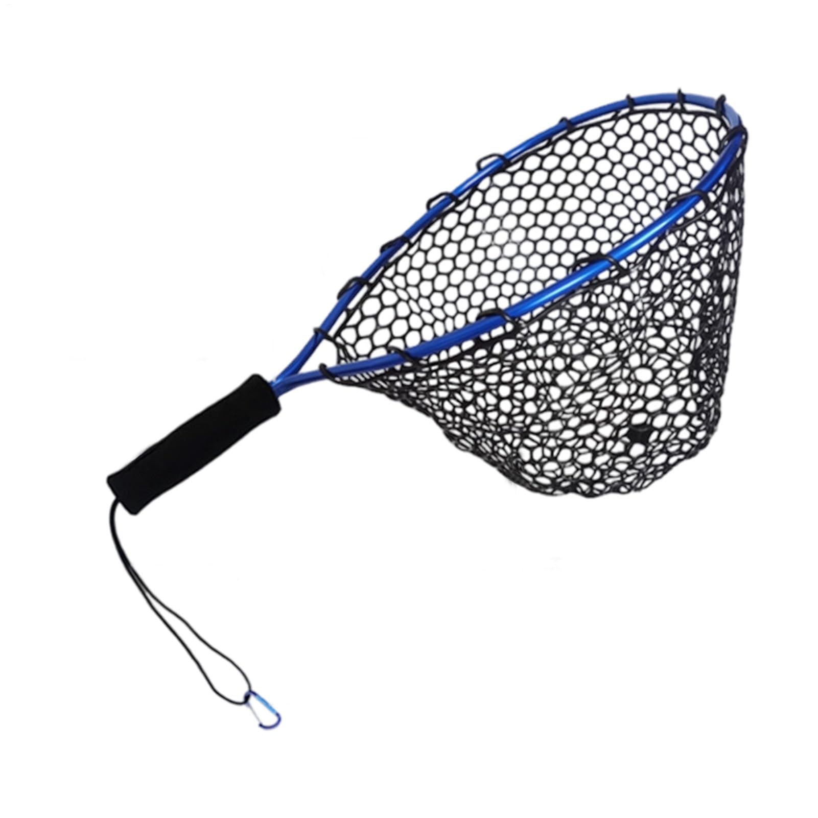Angler's Landing Net - Attrezzatura Telescopica Per La Raccolta Di Pesci Allungabili, Rete Portatile con Manico | Attrezzatura Di Cattura E Rilascio Pieghevole Leggero per Kayak In Barca Di Acqua