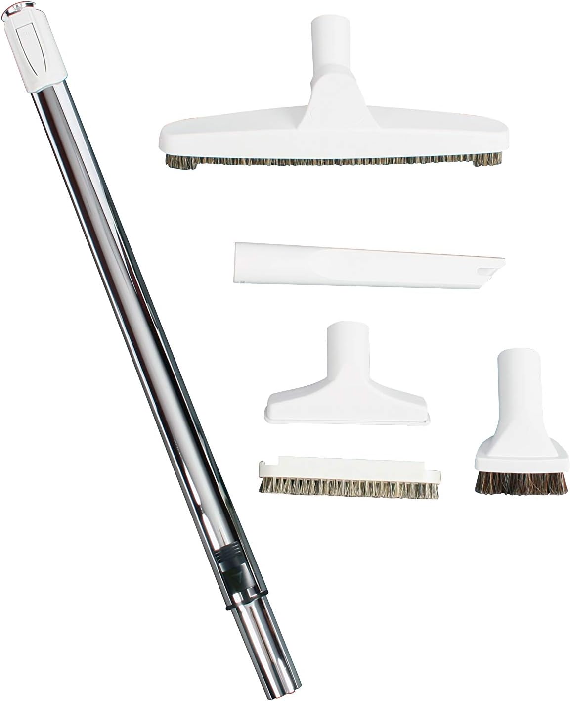 Cen-Tec Systems 93785 Premium Vacuum Attachment Kit with Telescoping Wand, Gray