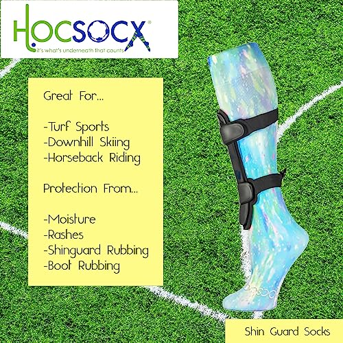 Hocsocx Opal Splatter Socks Performance Liner Moisture-Wicking Protection for Field Hockey, Ice Hockey, Lacrosse, and Soccer4
