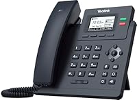 Yealink SIP-T31P IP-Telefon, 2 VoIP-Konten, 5,8 cm (2,3 Zoll) grafisches Display, Dual-Port 10/100 Ethernet, 802.3af PoE, Netzteil Nicht enthalten (SIP-T31P)