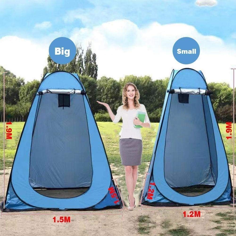 Toilettenzelt Pop Up Zelt Pop-Up-Zelt Camping-Toilettenzelte Wasserdichtes UV-Duschzelt Babyzelt Einzelzimmer Privatsphäre for Camping Picknick Angeln Festivals Urlaub Strand