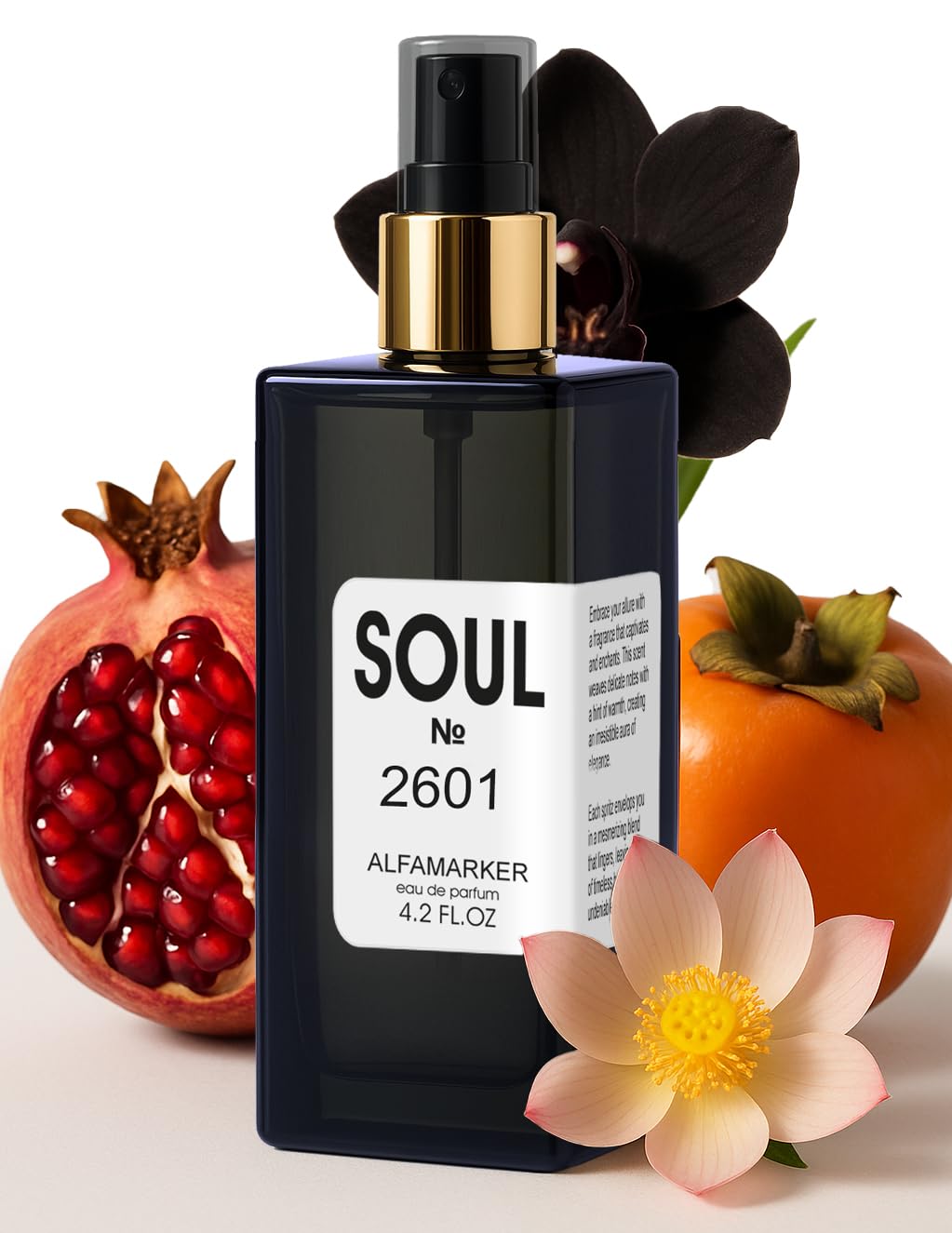 SOUL № 2601 Ephiria – Perfume for Women | Long Lasting Eau de Parfum Spray 4.0 Fl Oz / 120ml | Boutique-Inspired Oriental Floral Women’s Fragrance