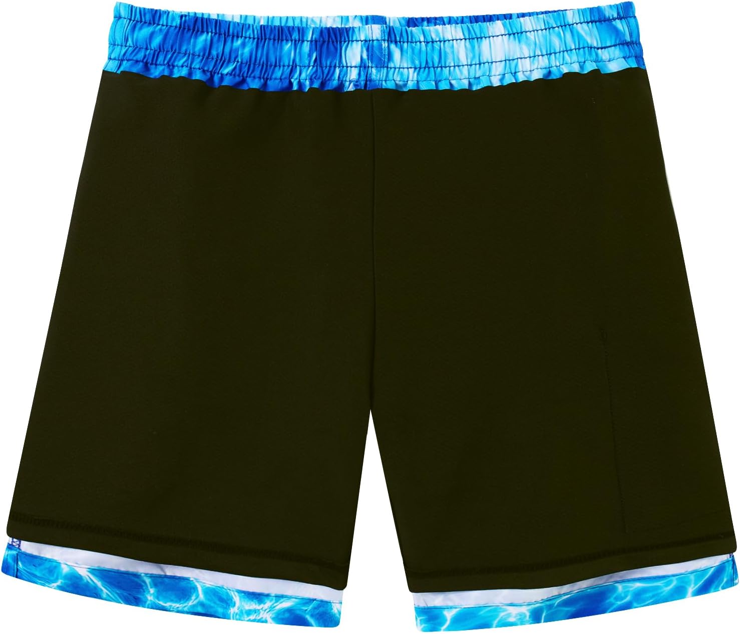 westwolf Boys Swim Trunks with Compression Liner Toddler Boys Swim Shorts Boxer Brief Board Shorts Swimming Set 5-18T - Image 4