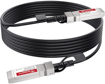 DAC Cable, 16ft/5m 10G SFP+ Ethernet Copper Twinax Cable, for Cisco SFP-H10GB-CU5M, Length Options 0.3m-7m