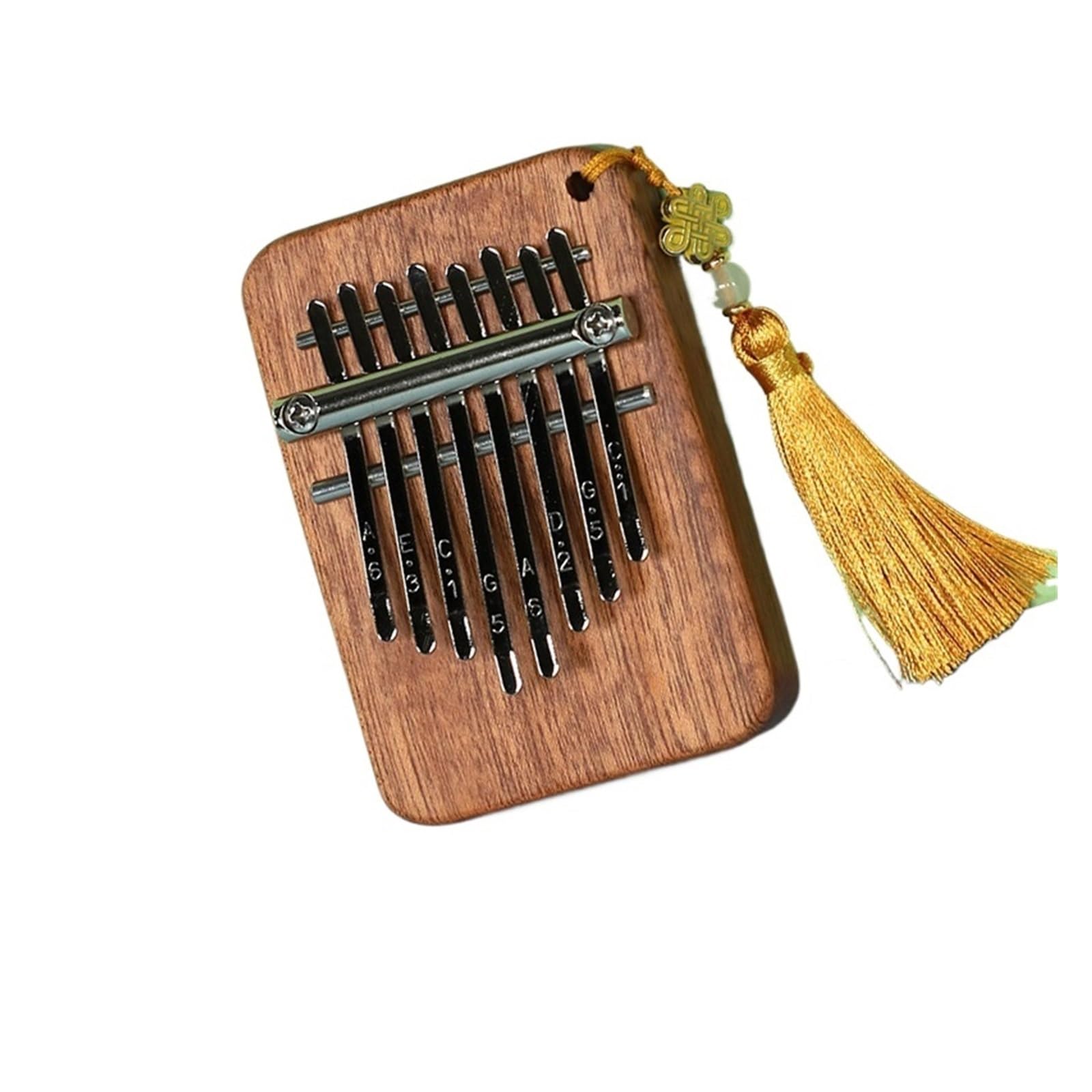 Kalimba Retro-prostokątny fortepian MINI kalimba mini w kształcie karty 8-tonowy