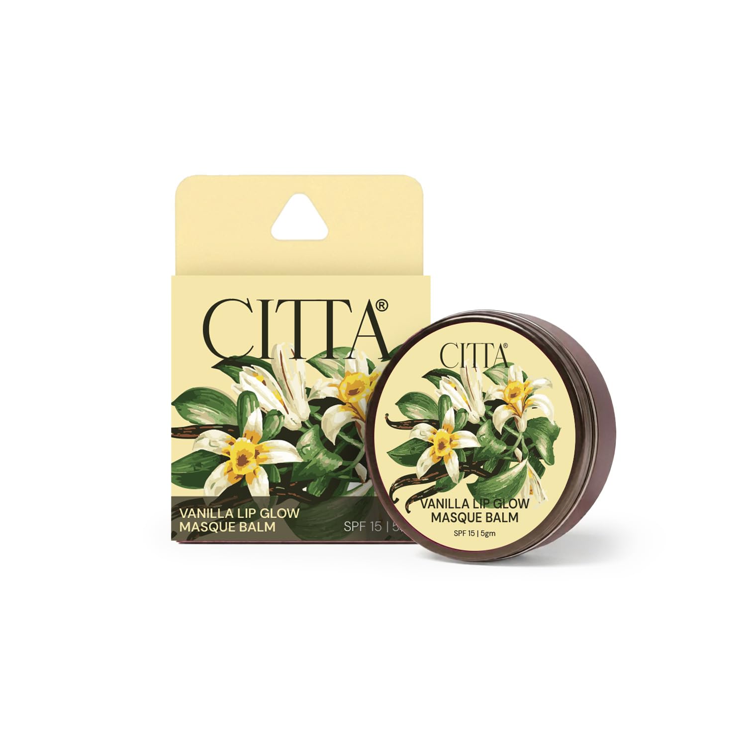 CITTA Vanilla Chai Nourishing Lip Balm 5g | Vanilla Ginger Nutmeg | Deep Nourishing | Comforting Lip Care-picture-11