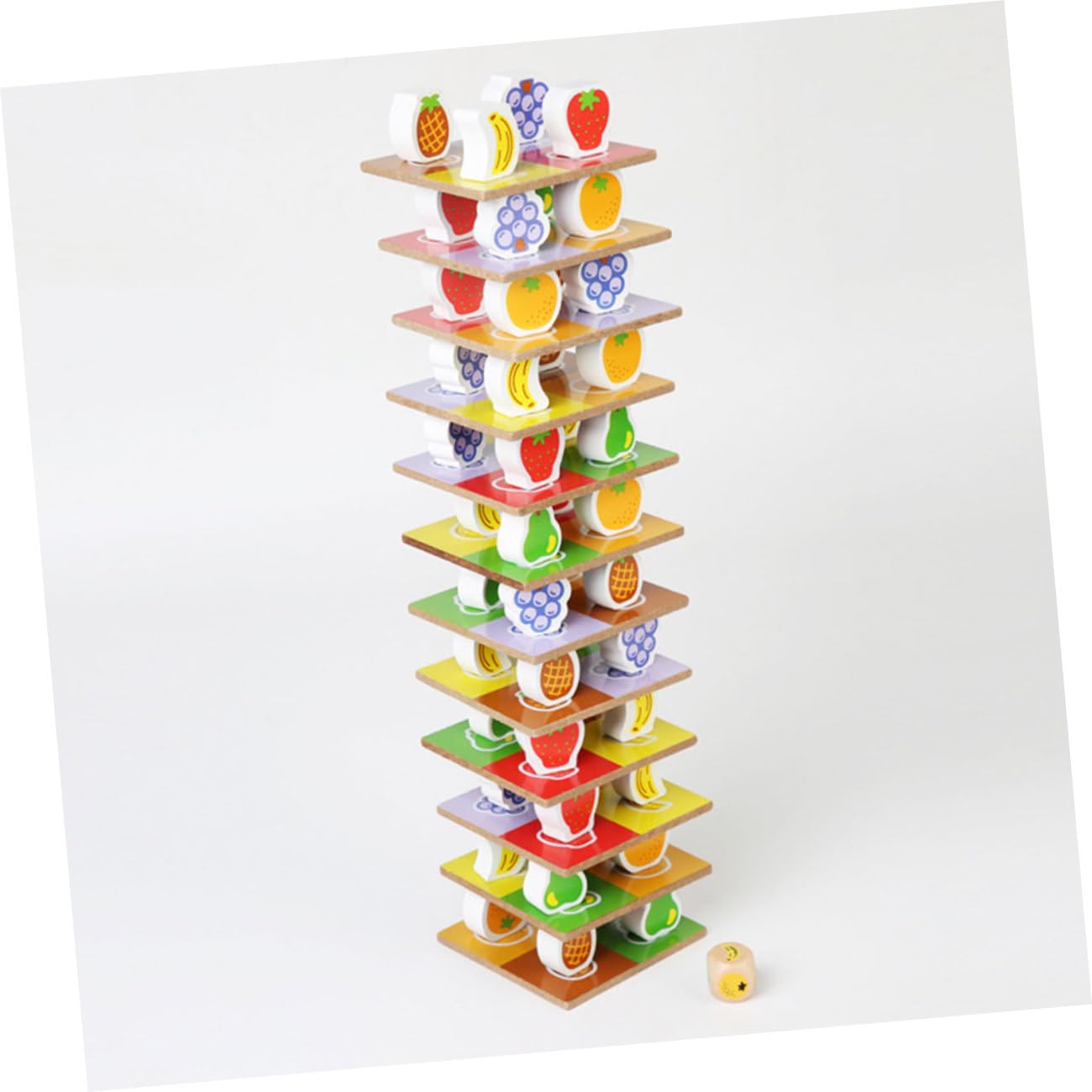 Bloques de Madera Apilables, 1 Juego, Juguete Infantil