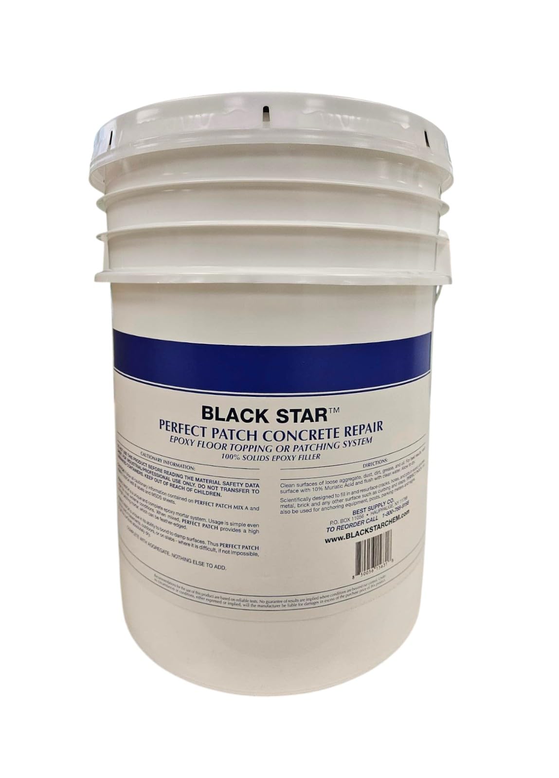 Photo 1 of BLACK STAR Perfect Patch Concrete Repair Kits - Restores Cracked, Pitted, or Worn Concrete Surfaces