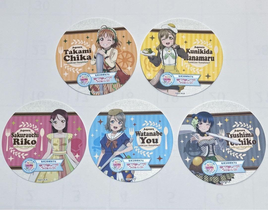 Amazon.co.jp: ラブライブサンシャイン?? Aqours コースター コラボ