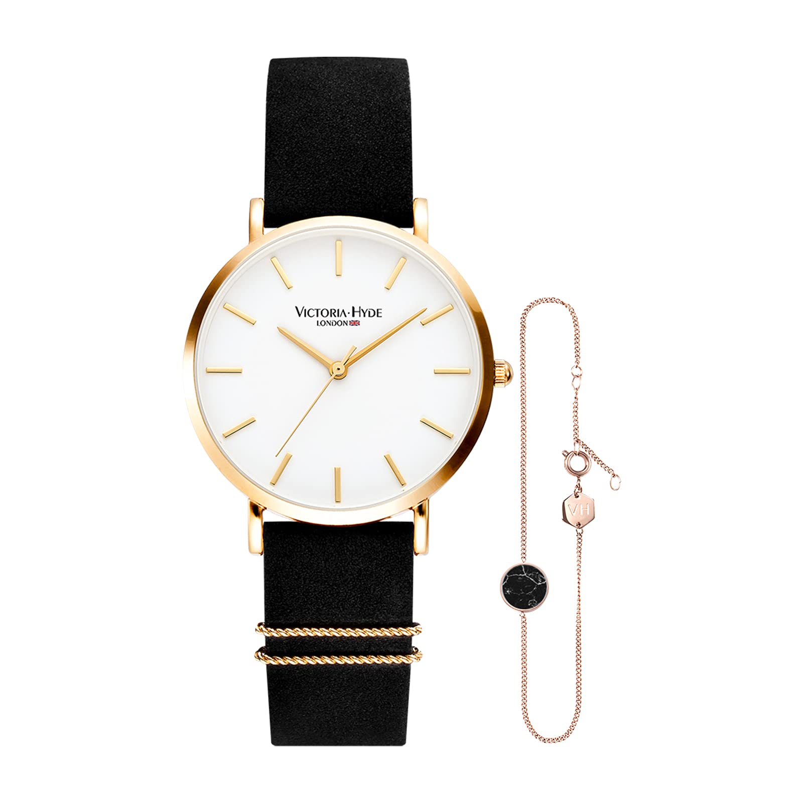 VICTORIA HYDEMujer Pulseras Reloj Set Cuarzo analógico Reloj