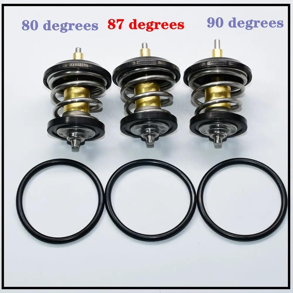 OBUDOWA TERMOSTATU 80 87 90 pasuje do Audi A3 A4 pasuje do VW Jetta Passat CC pasuje do Maiteng Tiguan 2.0L 06H121113B 06H 121 113 B(87 degrees)