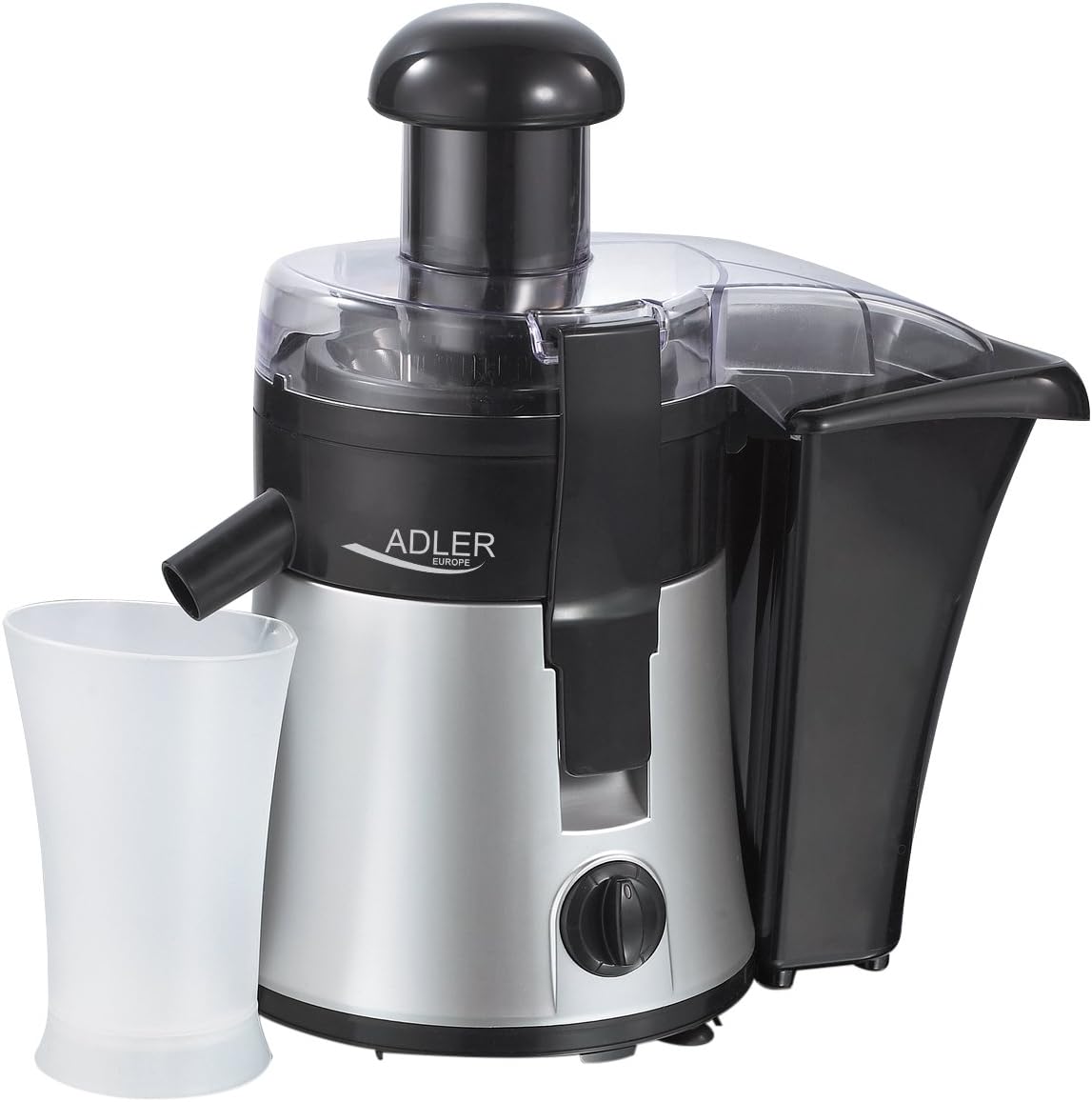 Adler AD 4106 Juicer Extractor 350 W Silver and Black, Multicolour