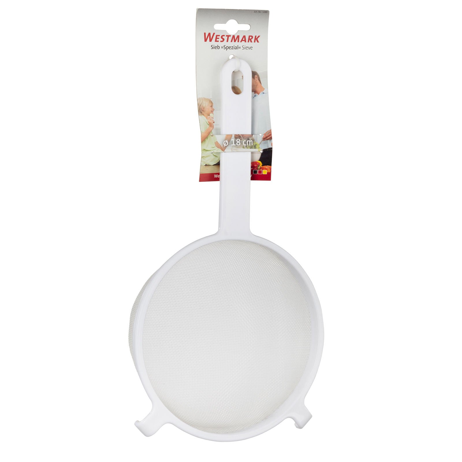 Westmark Colador doméstico, Spezial, ø 18 cm, plástico, blanco, 12892270