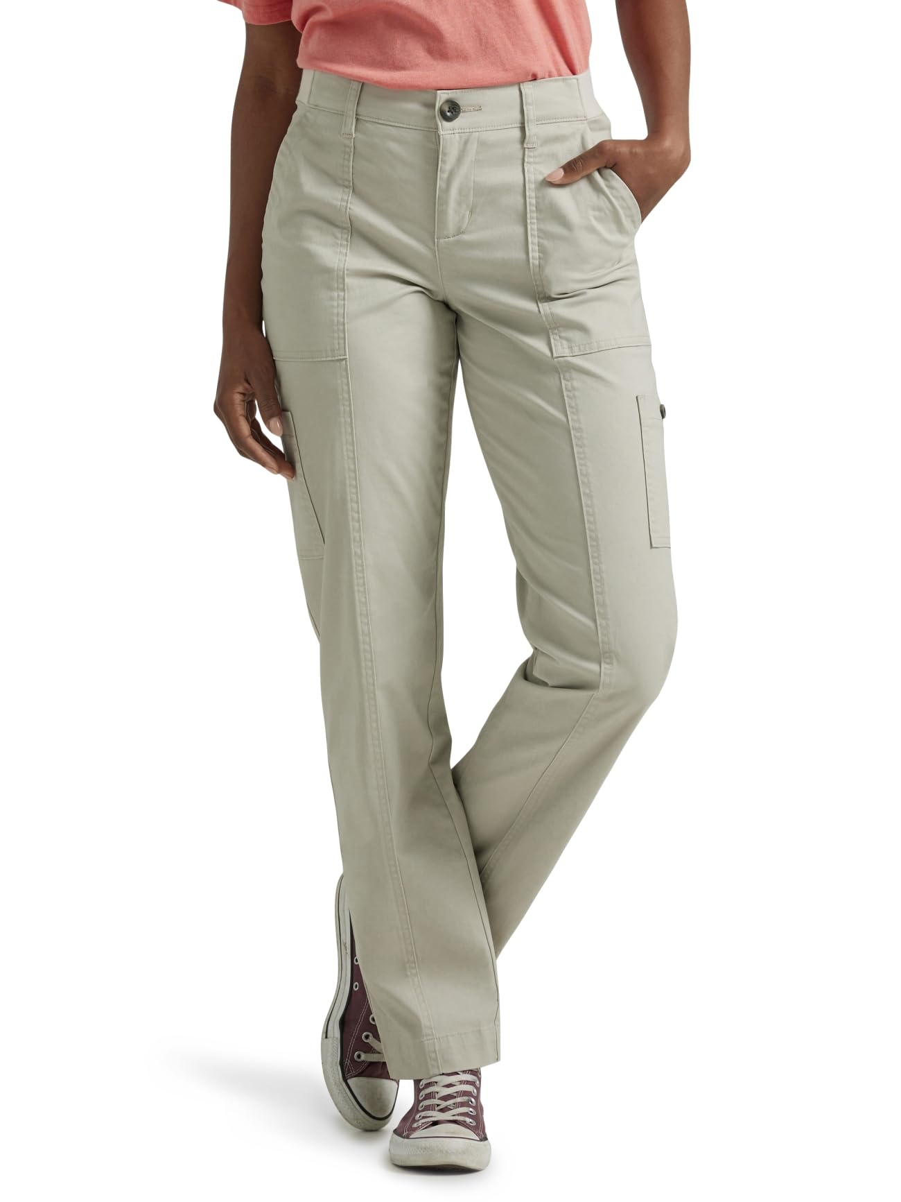 LeeWomen's Petite Ultra Lux Comfort with Flex-to-go Utility Pant