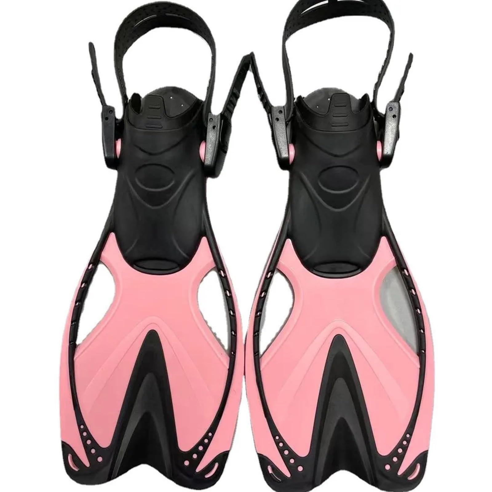 Taucherflossen Froschschuhe for Kinder, Silikon, verstellbar, Kurze Tauchhilfeflossen, leichte Tauchtrainingsausrüstung for