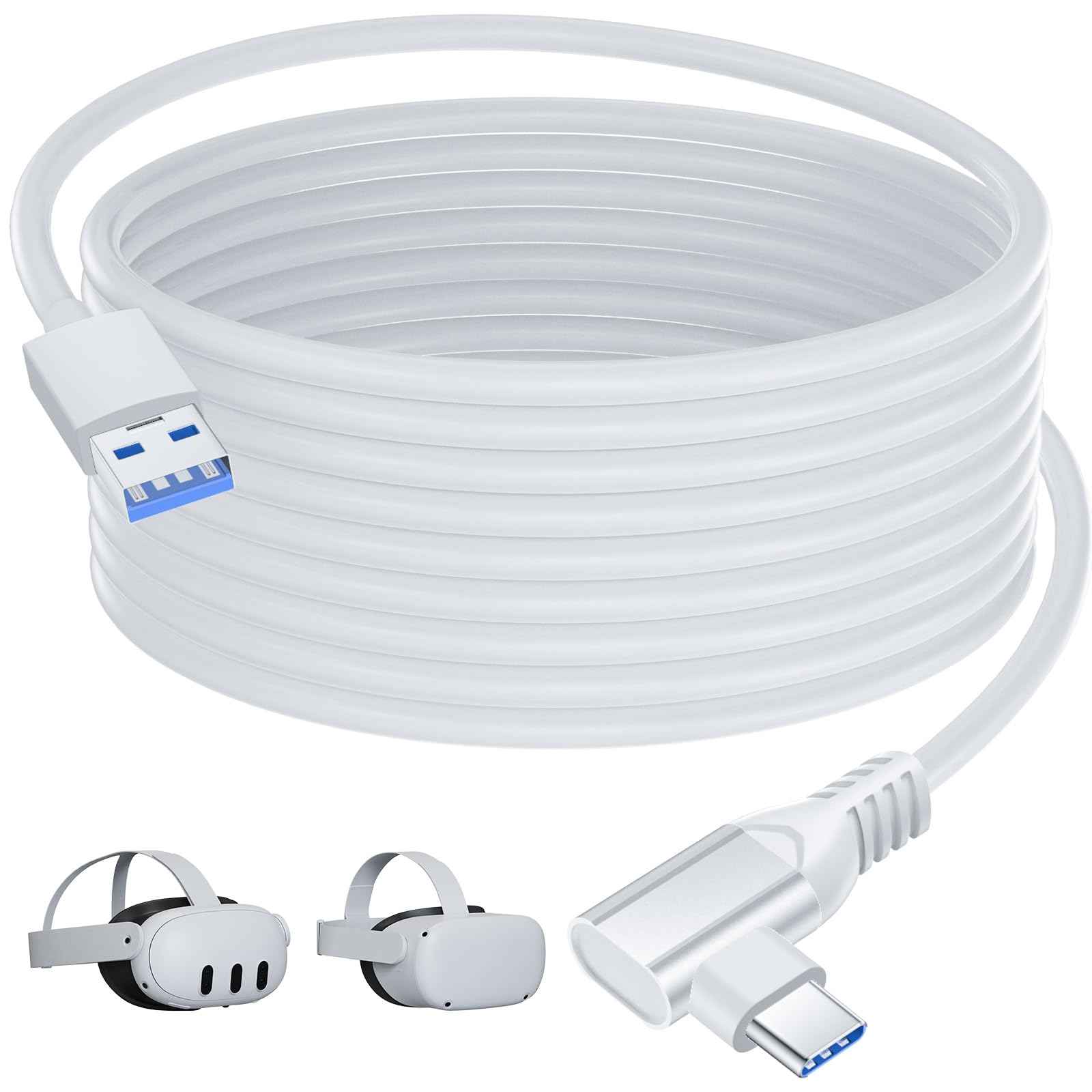 Amazon.co.jp: リンクケーブル USB Type C ケーブル 5M L字