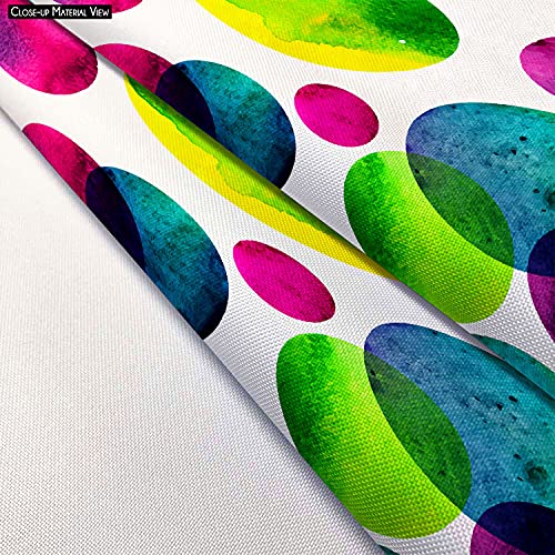 Image of ArtzFolio Circles On White D2 | Reusable Sack Bag | Bag for Gym, Storage, Vegetable & Travel