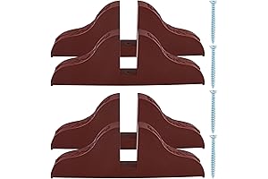 Folding Room Divider Stand, Brown Base Support