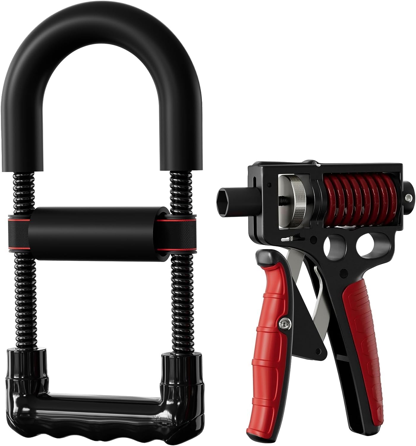 Quick Fit Combo of Hand Gripper & Wrist Exerciser | Grip Strength Trainer | Wrist & Forearm Strength Trainer | Adjustable Hand Exerciser for Muscle Building and Injury Recover (B0D79MSLDJ) Amazon Price History, Amazon Price Tracker