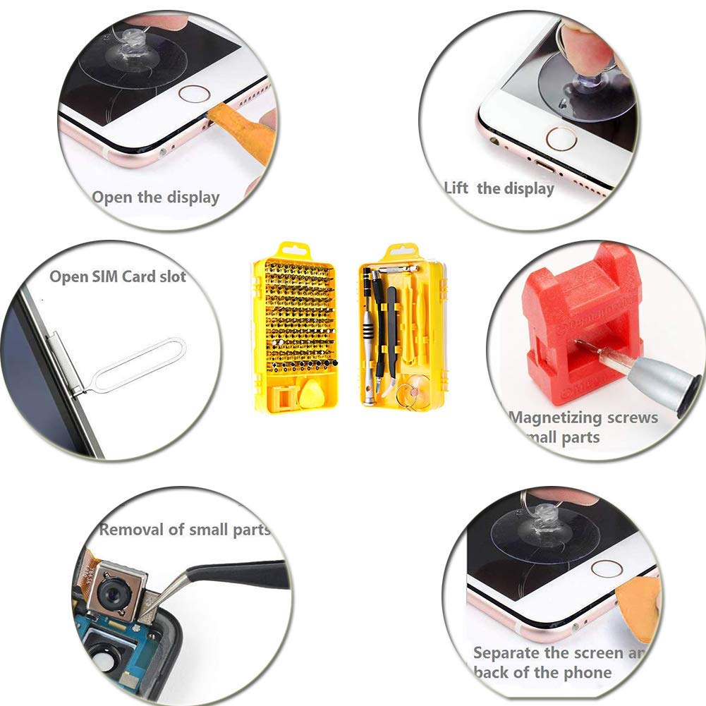 Jeu De Tournevis De Précision 110 En 1, Kit D'outils De