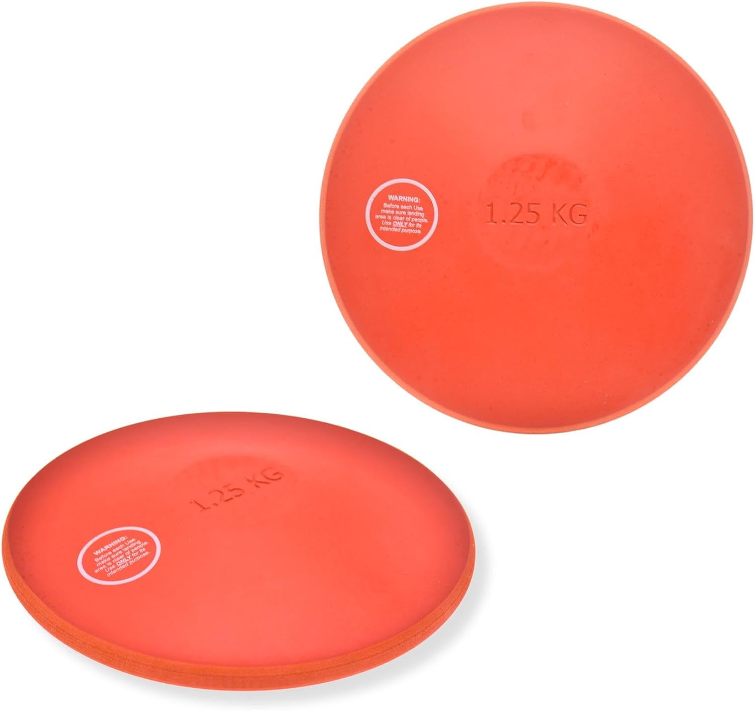 Rubber Indoor Discus Training Accessories, Adults, Unisex, Multicoloured (Multicoloured), One Size