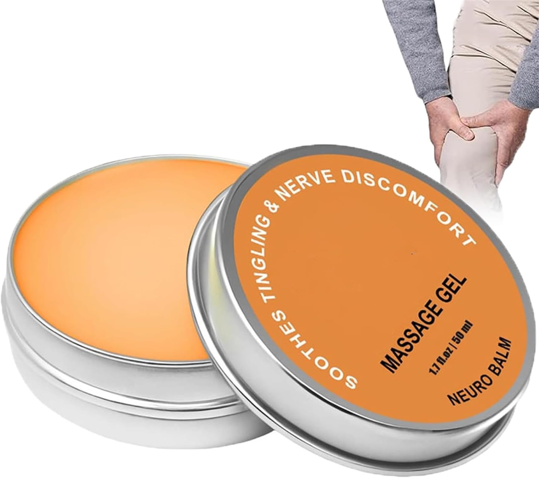 Therawolf Neuro Balm, Joint & Muscle Soothing Cream, Natural Nerve & Joint Support Balm, Herbal Body Cooling Soothing Ointment, Pain Relief, Daily ...