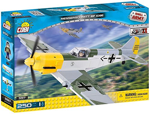 Preisvergleich Produktbild COBI 5517 Messerschmitt BF 109E, grau