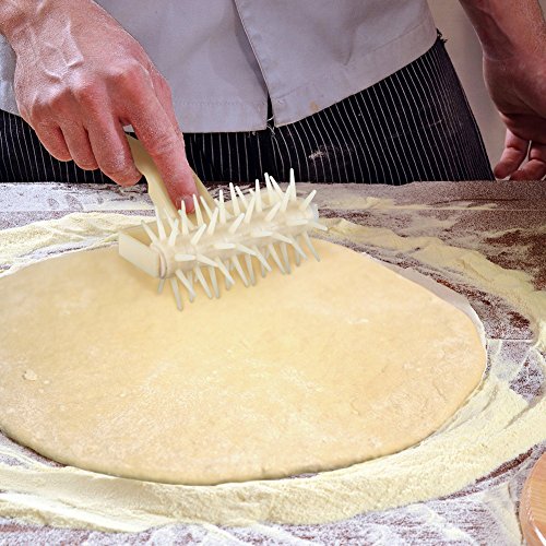 Fangfang Silicone Dough Docker,Pizza Pie Pastry Dough Docker Roller Dough Pitter Baking Tool - Thumbnail 4