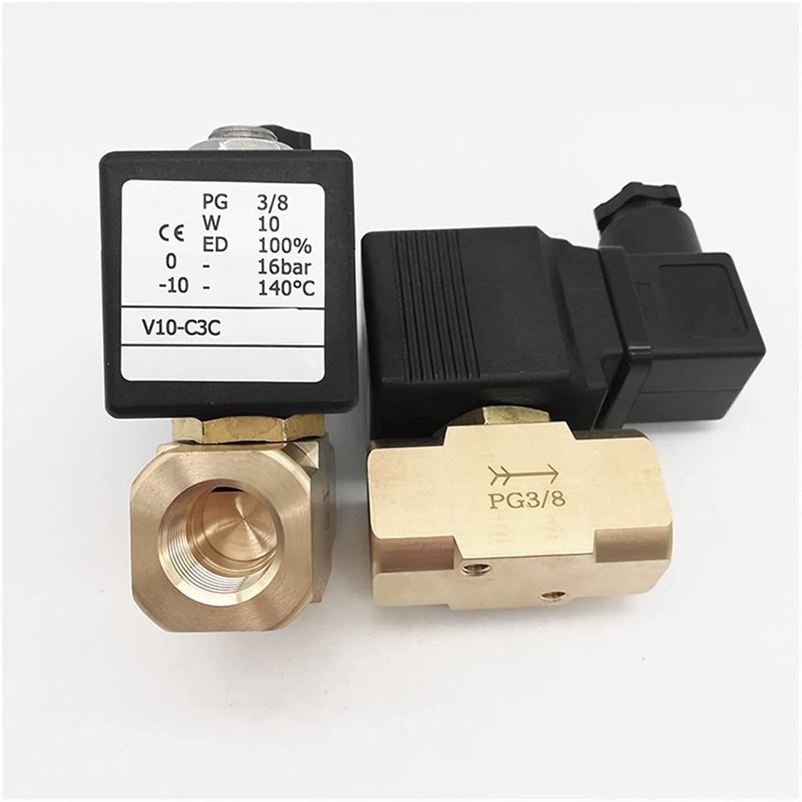 Électrovanne 3/8 pour corriger les surchauffes de granulateur double vis