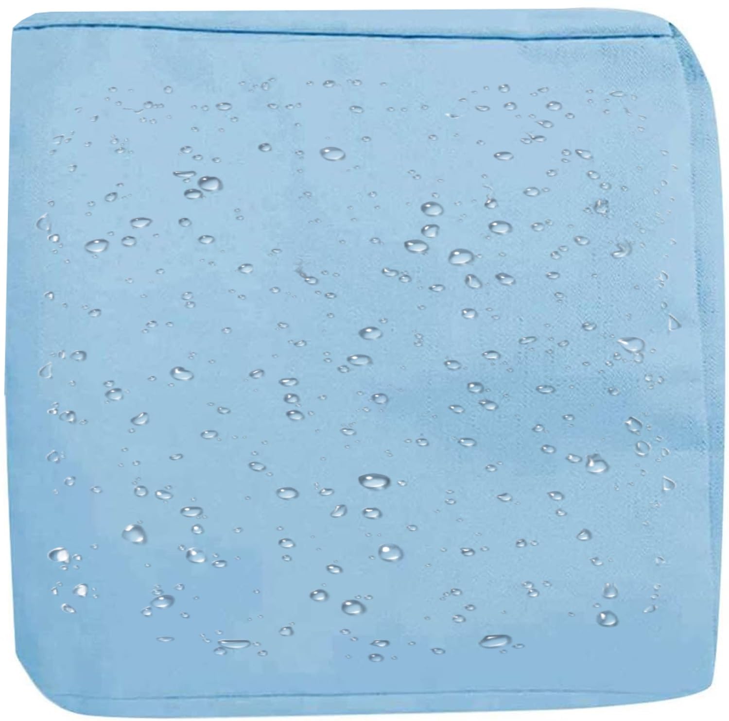 1/2/4 Pack Waterproof Sofa Seat Cushion Covers with Zipper for Outdoor and Indoor/Patio/Garden/Rattan/Chairs Furniture Protectors Cover 50/60cm Cushion Slipcover Removable(Color14,55x45x10cm (1pc)) — image 1