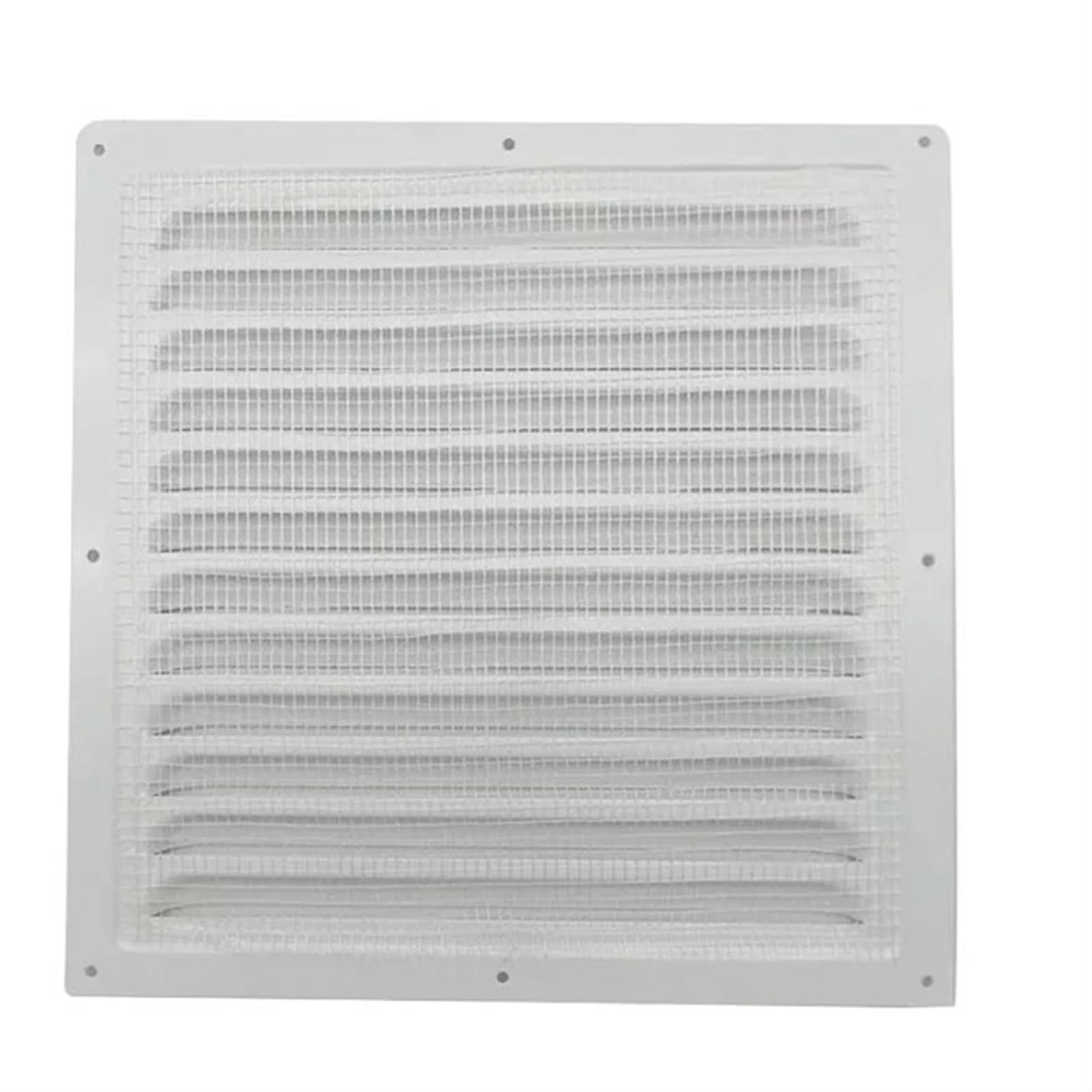Fdbtyjn 250X250mm Vent Cover Vent Cover 150/200/250/300Mm Aluminum Louver Vent Grille Cover Square Vent Screen Cover Ventilation Grille Vents For Home Office(250X250mm)
