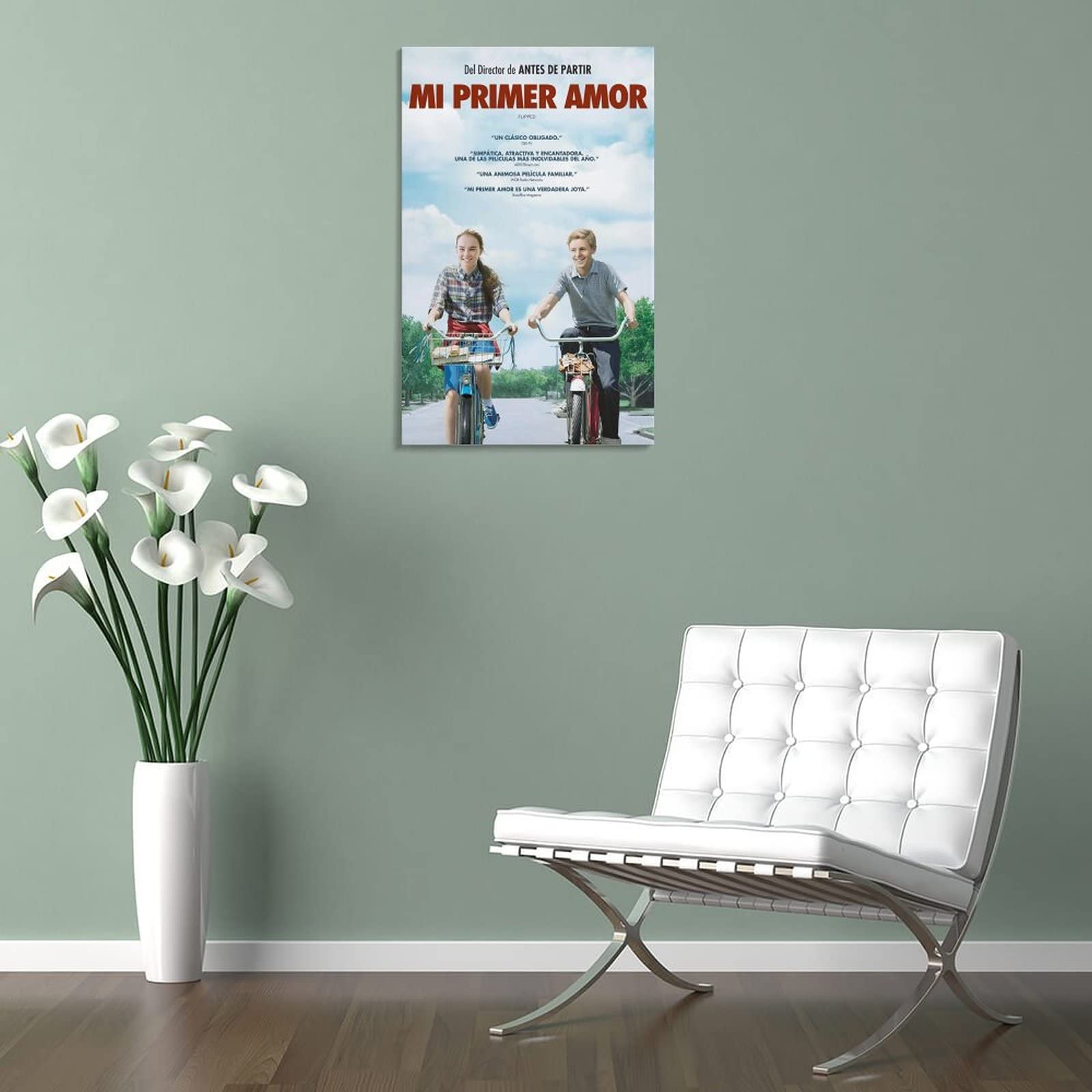 Póster de película de comedia romántica para jóvenes con volteo, pintura decorativa, lienzo para pared, póster de sala de estar, dormitorio, 40 x 60 cm