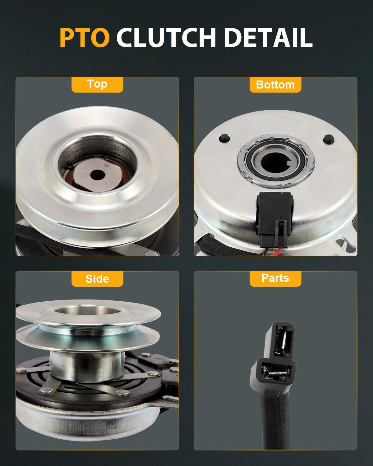 OCPTY Electric PTO Clutch 917-04622 fit for Bolens for Cub Cadet for Huskee for Sears Craftsman for Troy Bilt for White Outdoor: 717-04183, 717-04622, 917-04183, 917-04622, GT1A-MT09