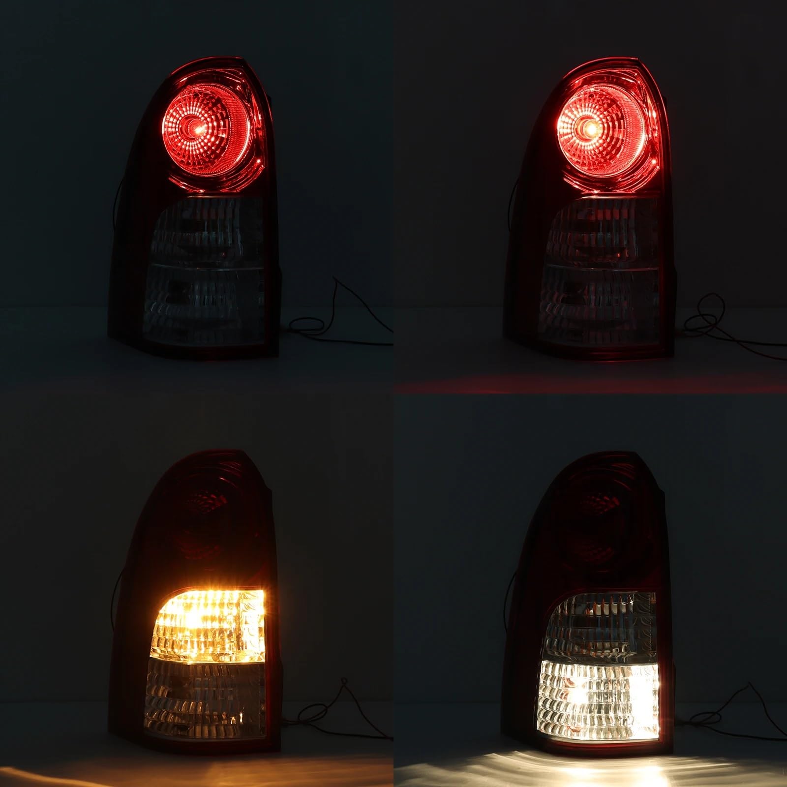 Pilotos Traseros Coche Compatible con SsangYong para Actyon Sports 2007-2013 8360232003 Luz Trasera De Coche, Luz De Freno, Luces De Freno, Conjunto De Lámpara Trasera 8360132003(Right)