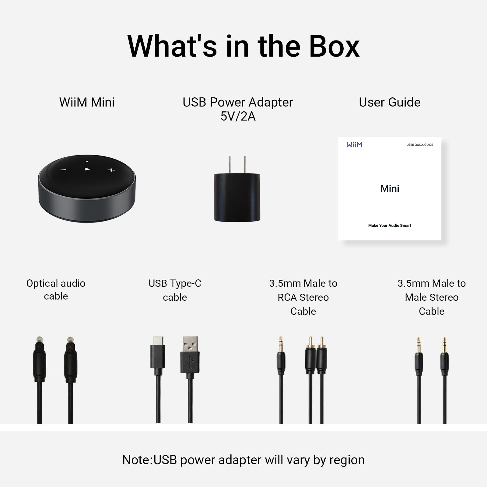 WiiM Mini Wi-Fi Music Streamer, AirPlay 2 & Hi-Res Audio for Your Stereo — Amazon image 9