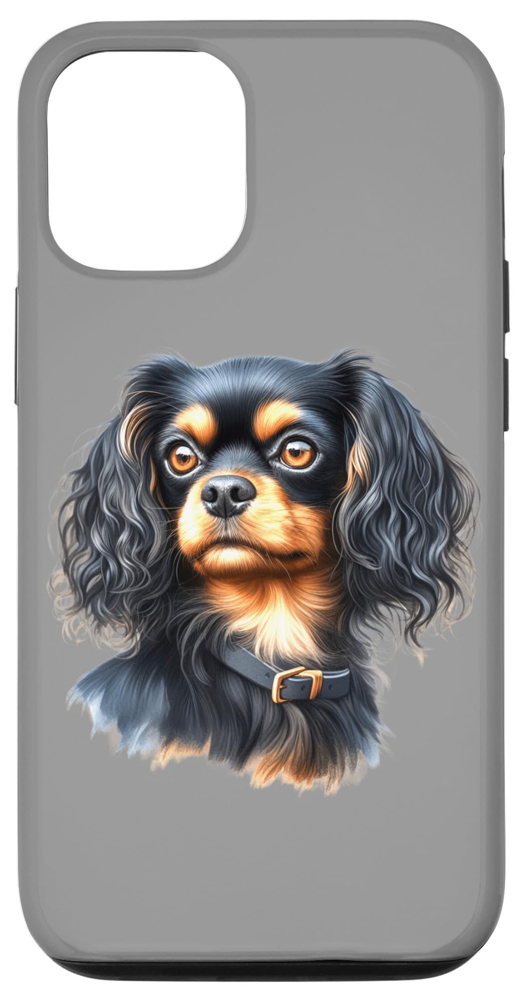 English Toy Spaniel Dog Case for iPhone 15 Pro