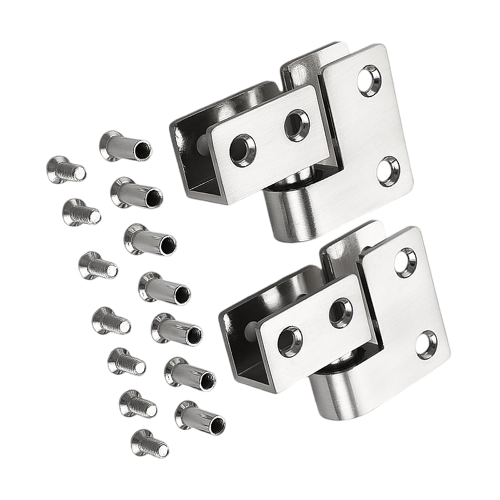Kalttoy Multicolor Stable 304 Concealed Fastener For Bathroom Partition Panel Waterproofed High Weight Capacity Installation Durability Toilet Partition Hinge