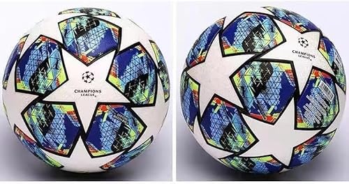 Miniatura 6 de Kiehiu 2021 Champions League Football Fans Memorabilia Soccer Regular No. 4 Regalo de cumpleaños, talla 4