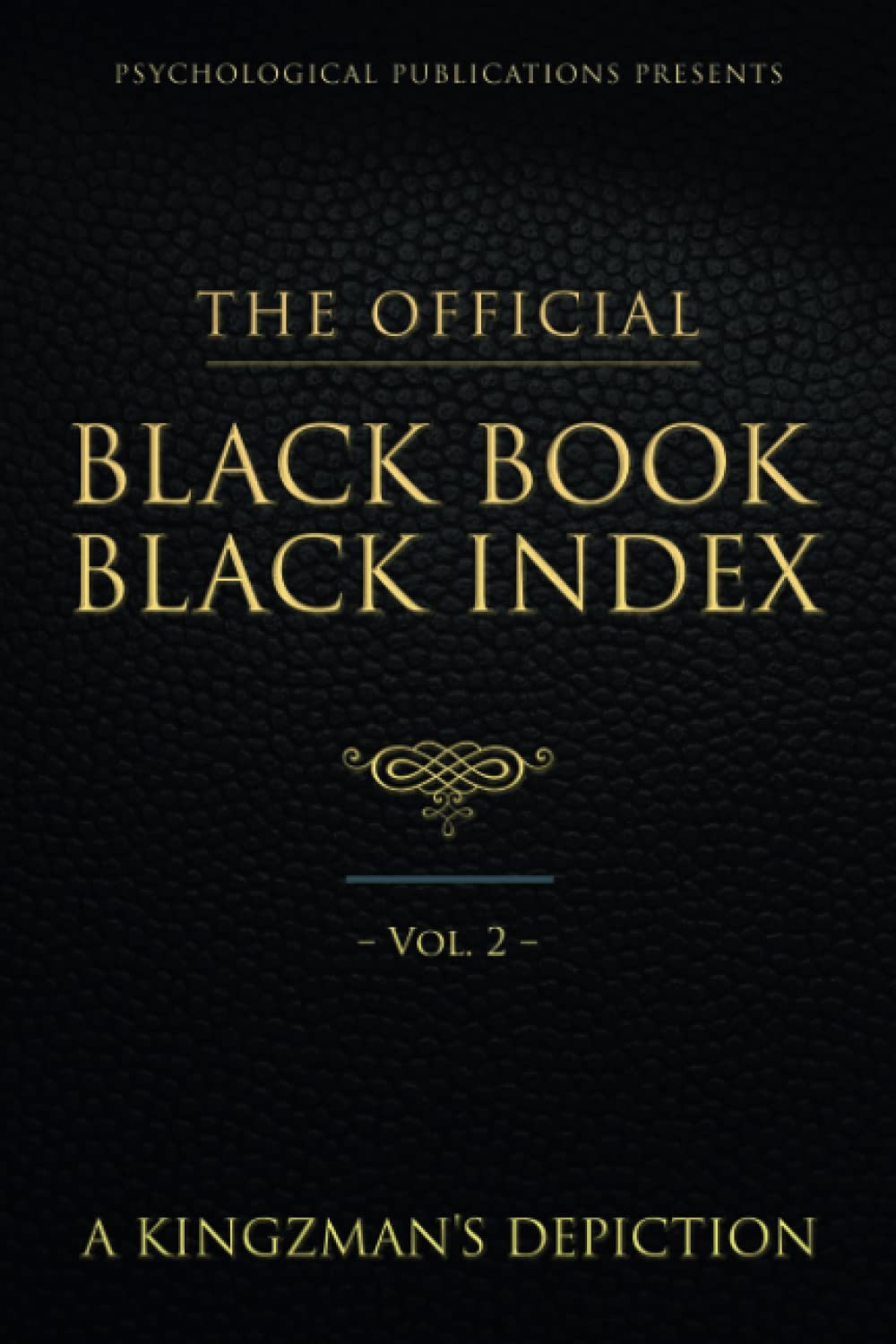 THE OFFICIAL BLACK BOOK BLACK INDEX - VOLUME 2