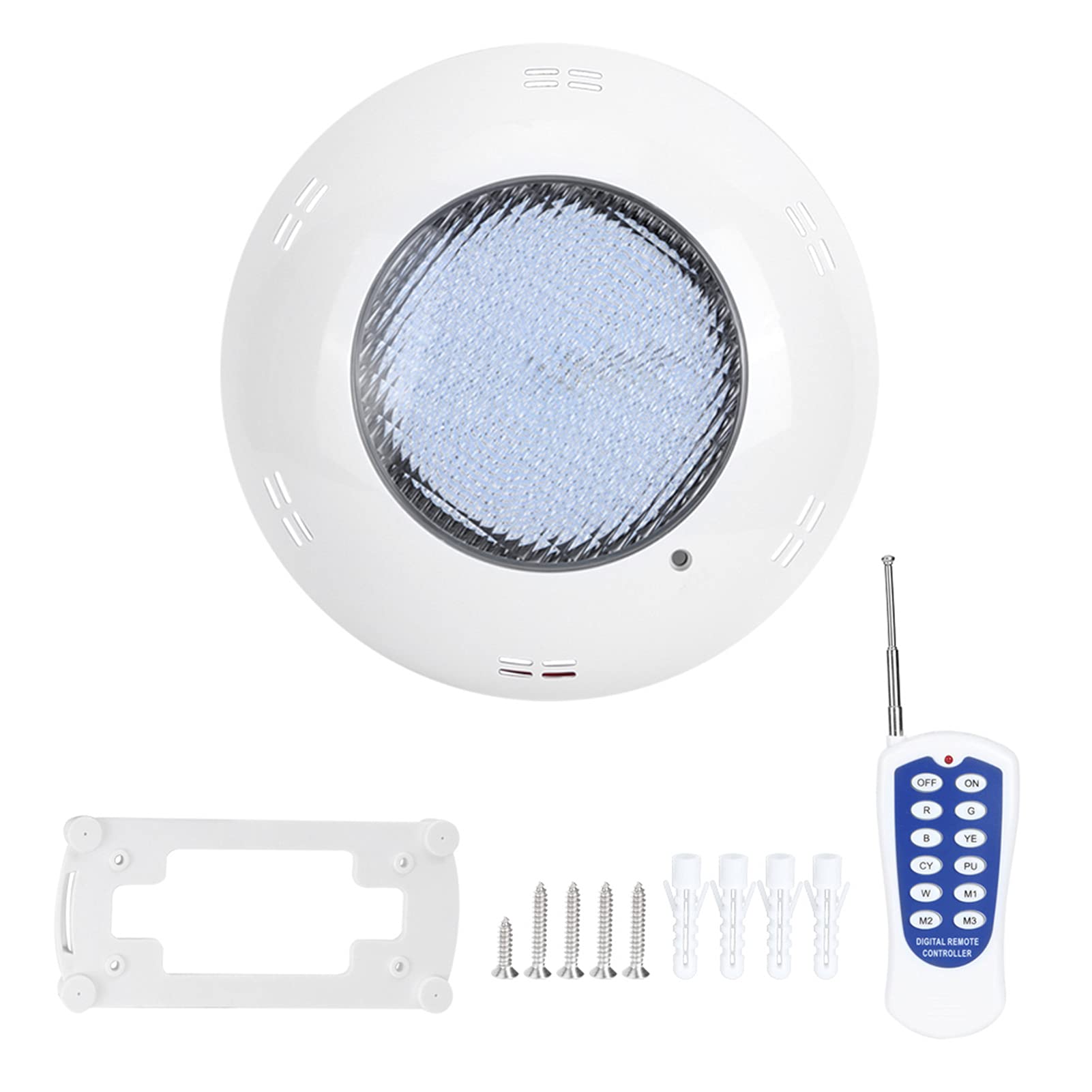 YWBL-WH Aplique de Pared para Piscina 45W, Luz Subacuática IP68 con Control