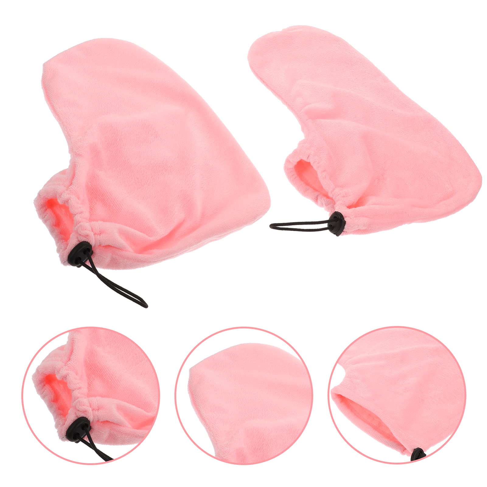 3pares Cubiertas Térmicas Para Pies De Cera De Parafina De Spa Para Pies Diseño y Cómodo Para Relajación y Cuidado Elástico