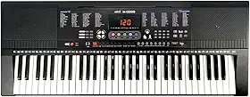 Teclado Musical MXT Profissional com 61 teclas Sensitivas 500 Timbres e Ritmos USB e MIDI